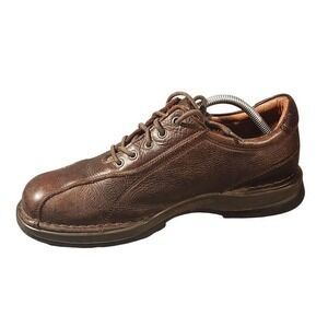 Johnston & Murphy Shoes Mens Size 10.5 Brown Leather Lace Up Sneakers 5869